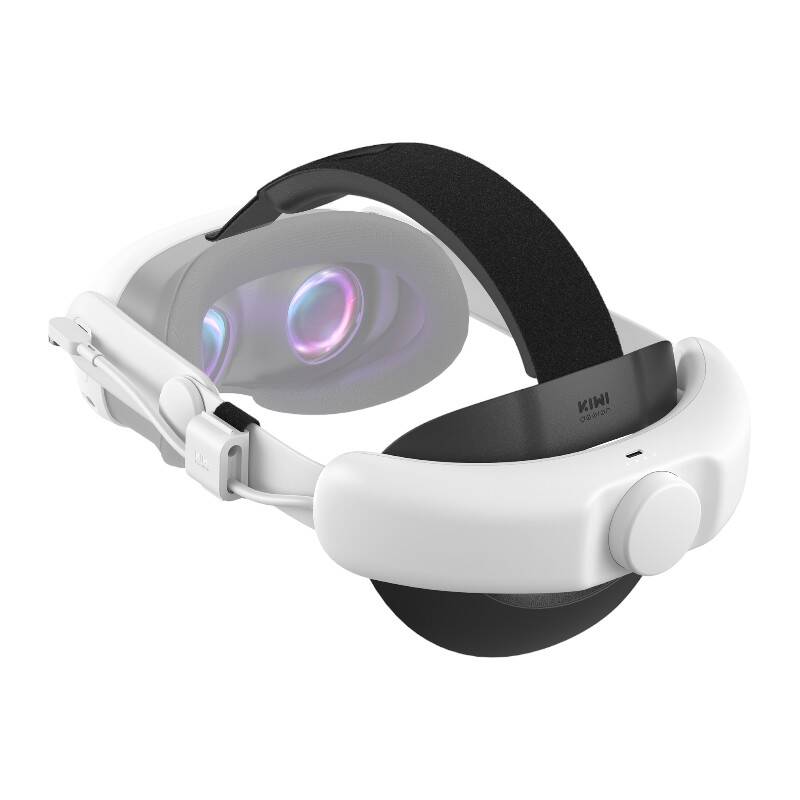 Kiwi Design Q31-SPCU Meta Quest 3 akkumulátoros fejpánt fehér 