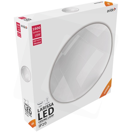 Avide ACLO33NW-18W-LAR MENNYEZETI LÁMPA LED LARISSA 18W Avide ACLO33NW-18W-LAR MENNYEZETI LÁMPA LED LARISSA 18W