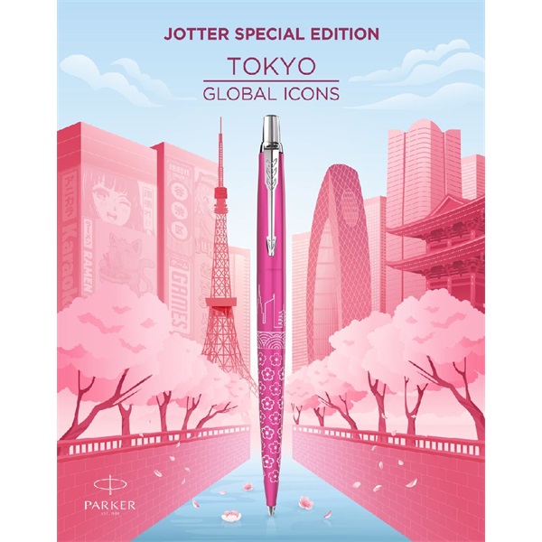 Parker Royal Jotter SE 2198195 Tokyo ezüst klipsz golyóstoll Parker Royal Jotter SE 2198195 Tokyo ezüst klipsz golyóstoll