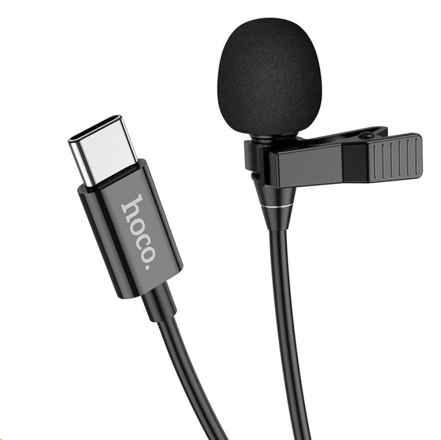 Hoco L14 USB-C csiptetős mikrofon
