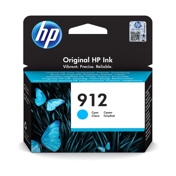 HP 912 tintapatron ciánkék (3YL77AE) HP 912 tintapatron ciánkék (3YL77AE)