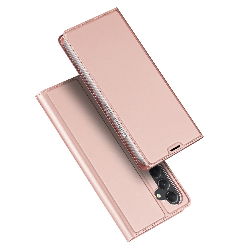 Samsung Galaxy A36 5G oldalra nyíló tok,Rosegold