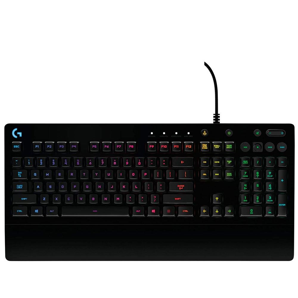 Logitech G213 Prodigy RGB Gaming UK billentyűzet fekete (920-008091) Logitech G213 Prodigy RGB Gaming UK billentyűzet fekete (920-008091)
