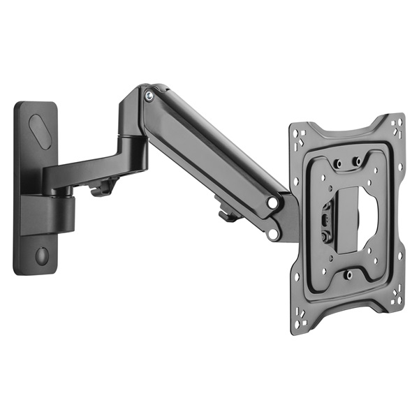 Digitus DA-90428 Univerzális monitor fali tartó gázrugóval és forgókarral 17"-43" Fekete