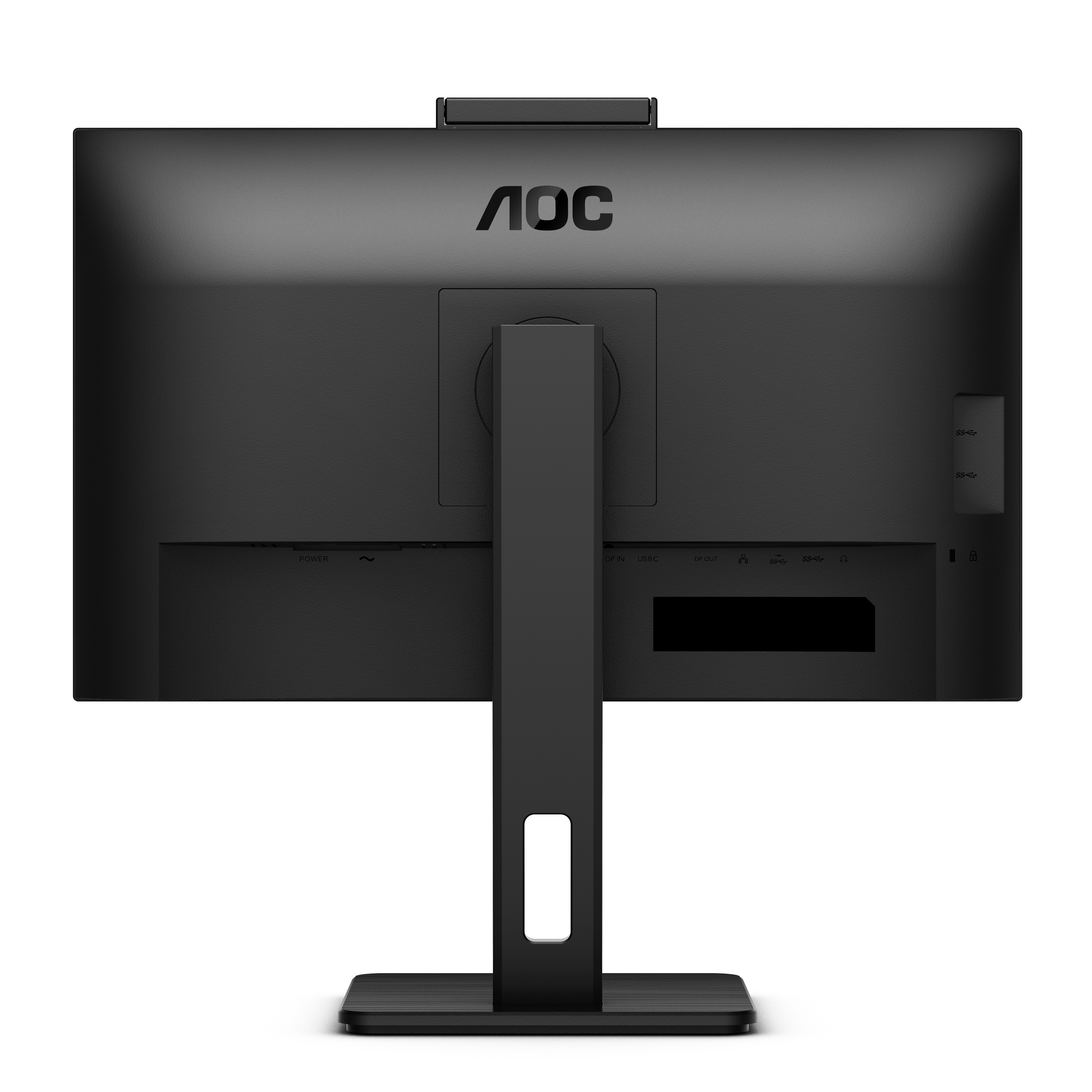 AOC 24" 24P3CW IPS LED  Monitor - 1920x1080, Full HD, 75Hz, 4ms, Hangszóró, LAN, Fekete
