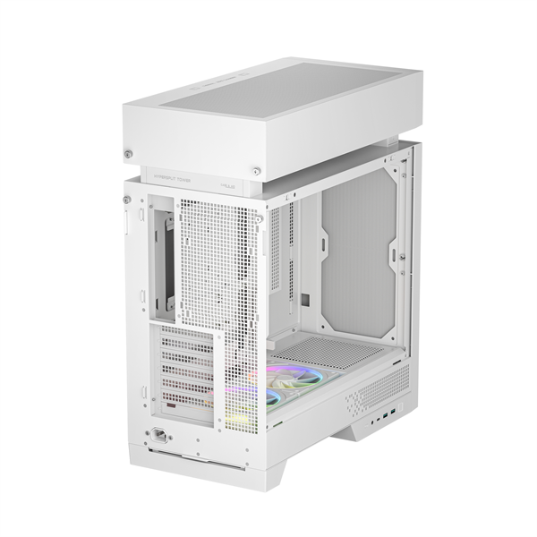 DeepCool  CL660 WH A-RGB ATX Számítógépház  Fehér