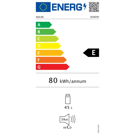 Adler AD8096W MINI HŰTŐ 45 L