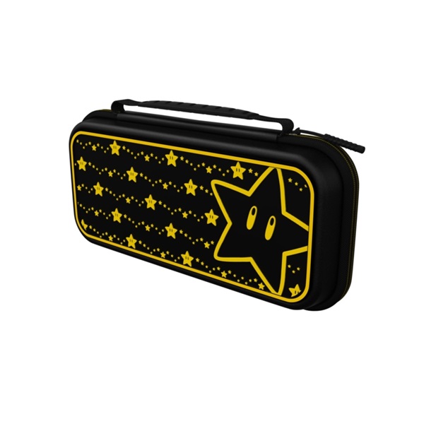 PDP Plus Glow Nintendo Switch/Lite/OLED Super Star Glow in the Dark utazótok