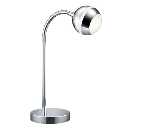 Trio 528210106 Baloubet asztali lámpa krómszínű