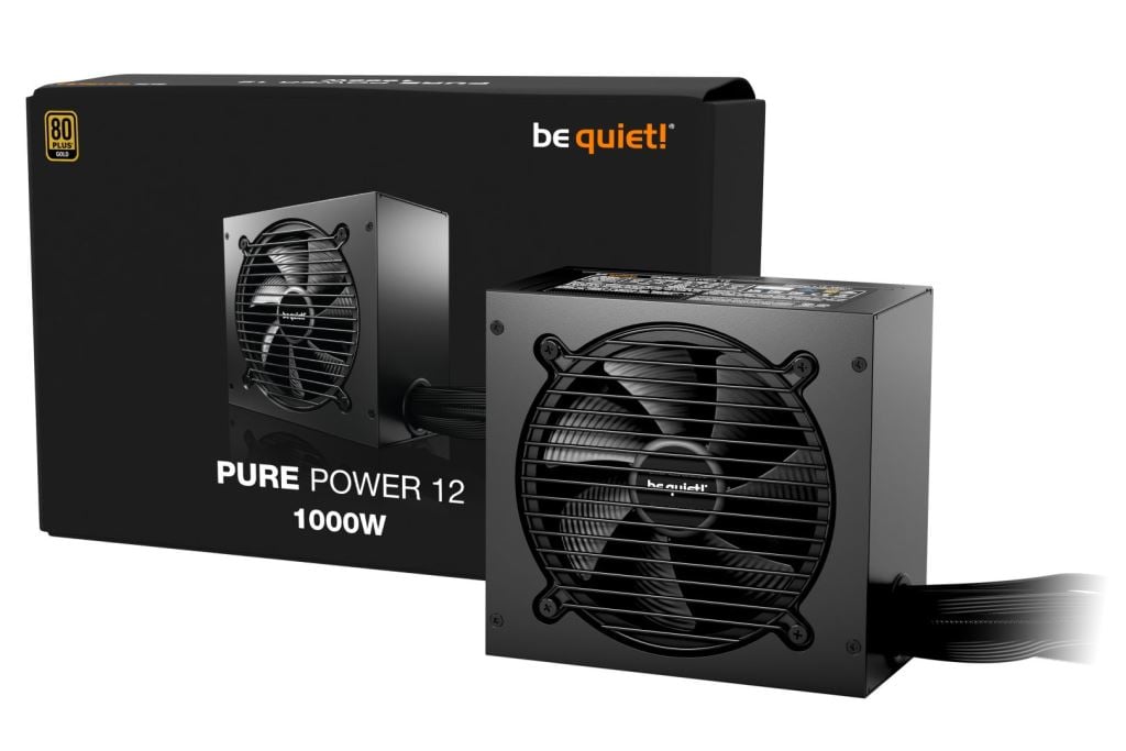 Be Quiet! Pure Power 12 1000W moduláris tápegység (BP005EU)