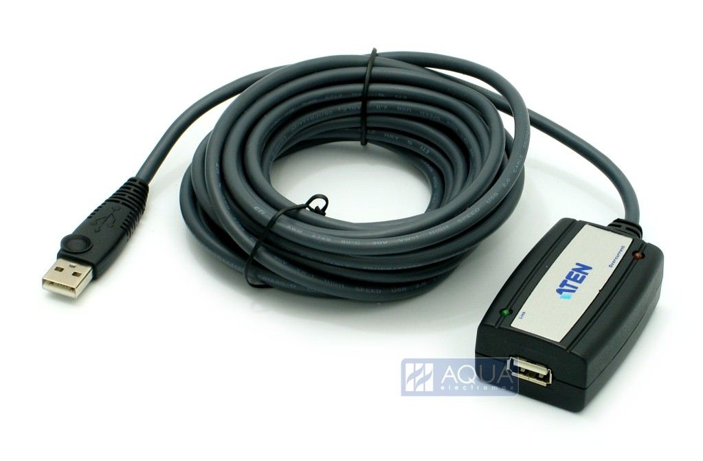ATEN kábel USB2.0 Type-A (Male) - USB2.0 Type-A (FeMale) Extender 5m (UE250) ATEN kábel USB2.0 Type-A (Male) - USB2.0 Type-A (FeMale) Extender 5m (UE250)