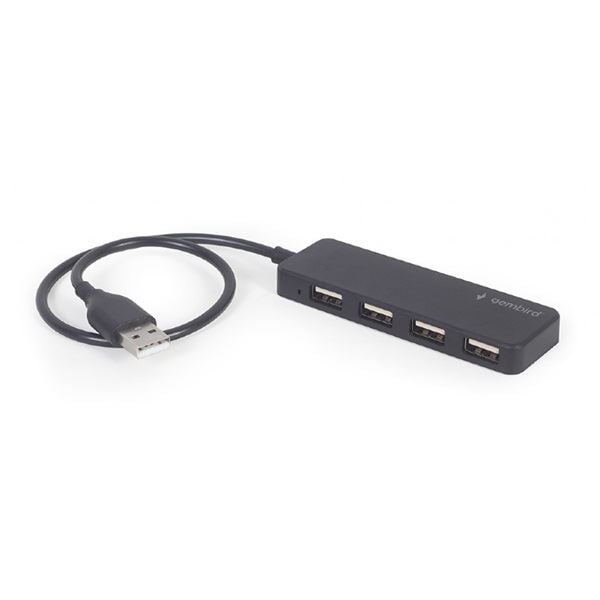 Gembird UHB-U2P4-06 USB 2.0 HUB 4 portos fekete Gembird UHB-U2P4-06 USB 2.0 HUB 4 portos fekete