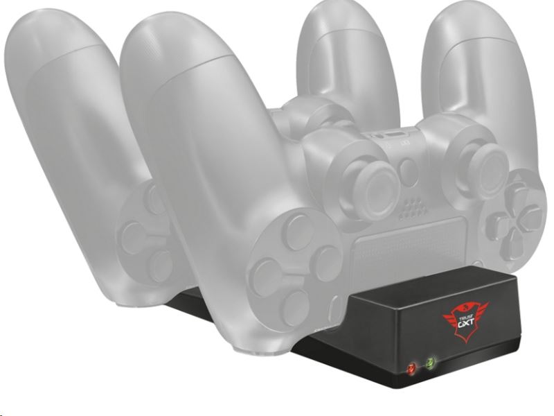 Trust GXT 234 PS4 Dual kontroller töltő fekete (21681) Trust GXT 234 PS4 Dual kontroller töltő fekete (21681)