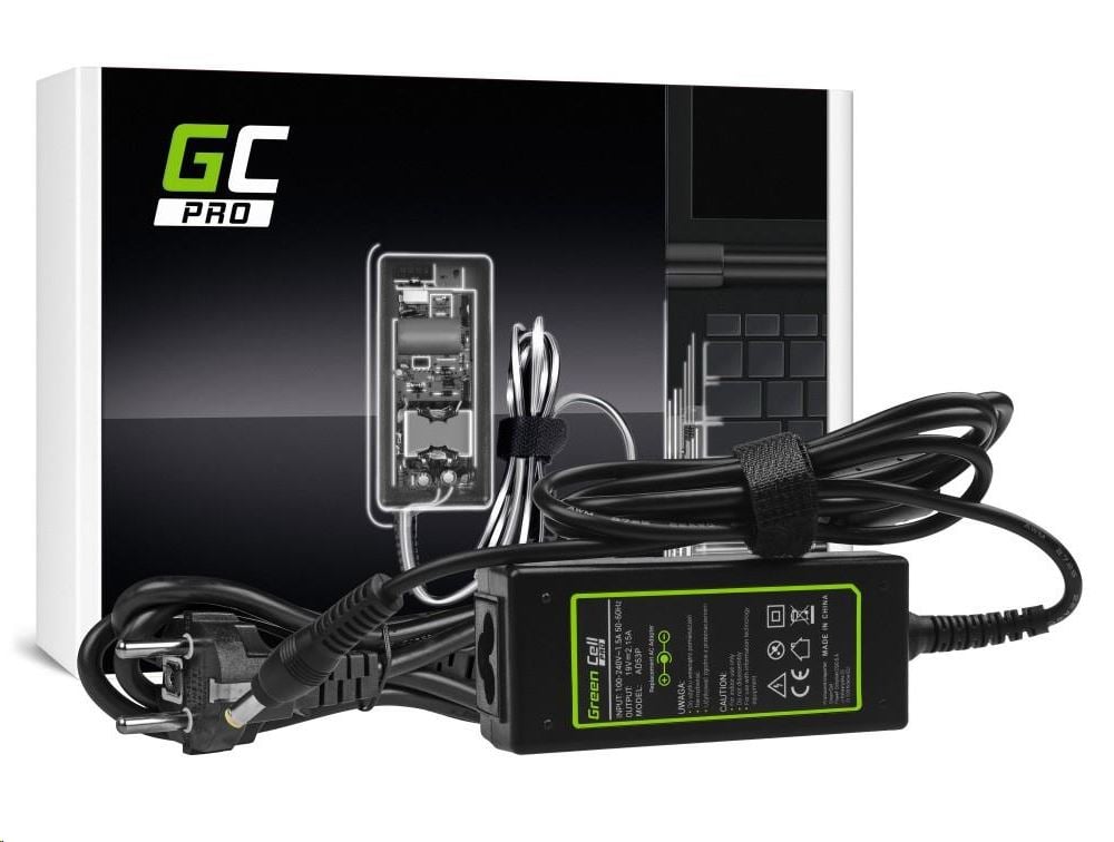 Green Cell PRO 19V 2.15A 40W töltő tápegység az Acer Aspire One 531 533 1225-hez (AD53P) Green Cell PRO 19V 2.15A 40W töltő tápegység az Acer Aspire One 531 533 1225-hez (AD53P)