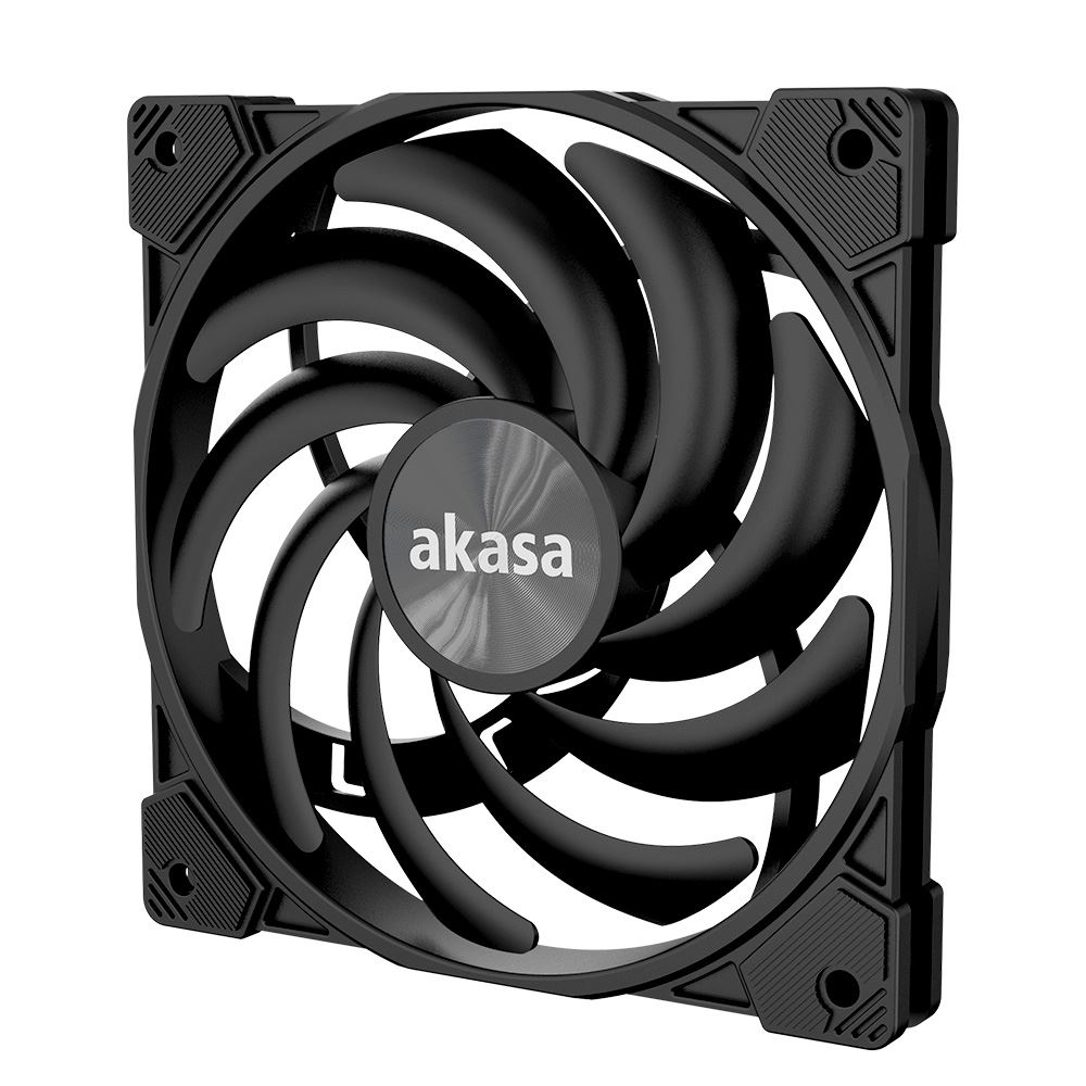 Akasa AK-FN122-BK Alucia XS12 hűtő ventilátor 12cm fekete Akasa AK-FN122-BK Alucia XS12 hűtő ventilátor 12cm fekete
