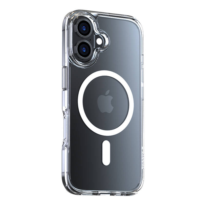 Torras Diamond-Mag sorozatú tok iPhone 16-hoz (átlátszó) Torras Diamond-Mag sorozatú tok iPhone 16-hoz (átlátszó)