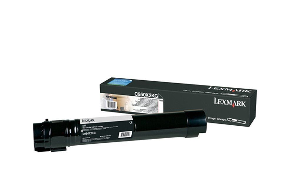 Lexmark C950 extra nagy kapacitású festékkazetta fekete (C950X2KG) Lexmark C950 extra nagy kapacitású festékkazetta fekete (C950X2KG)