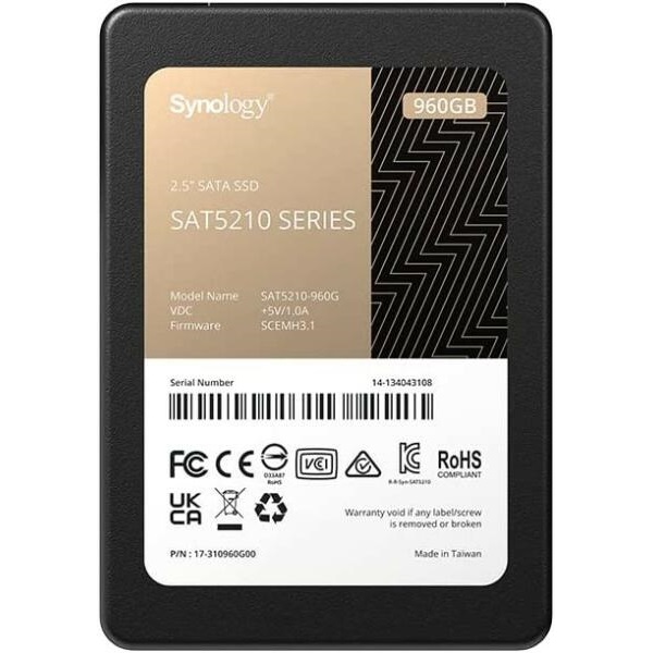 Synology SAT5210 960GB 2,5" SATA3 SSD