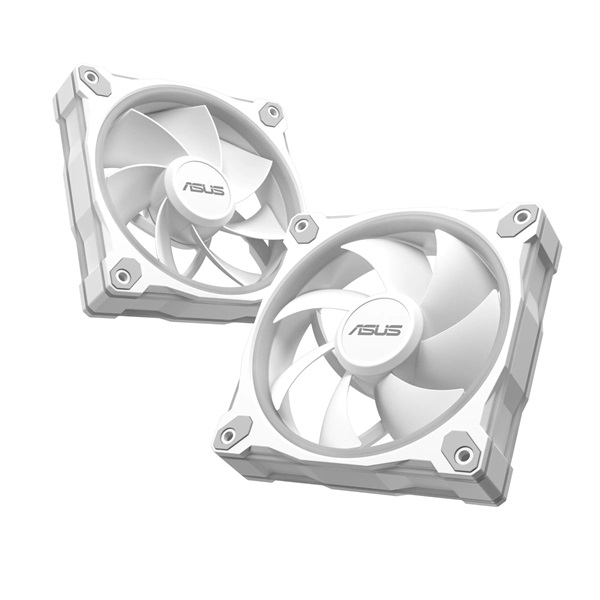 Asus Prime MR120 ARGB Reverse ház hűtő ventilátor Fehér