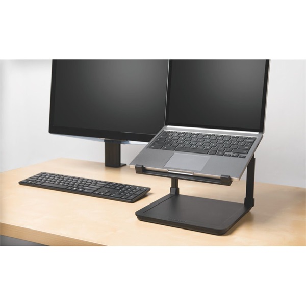 Kensington SmartFit Riser állítható magasságú fekete notebook állvány Kensington SmartFit Riser állítható magasságú fekete notebook állvány