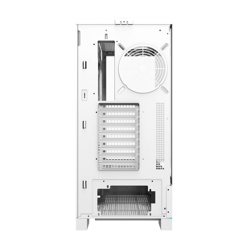Darkflash DY451L számítógépház ventilátorok nélkül Fehér 