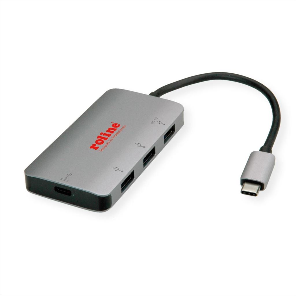 Roline USB 3.0 Hub 4 port szürke (14.02.5038) Roline USB 3.0 Hub 4 port szürke (14.02.5038)