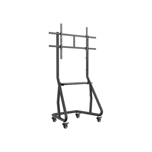 Equip 650609  60"-105" álló  gurulós  Max.:100kg TV állvány Fekete 