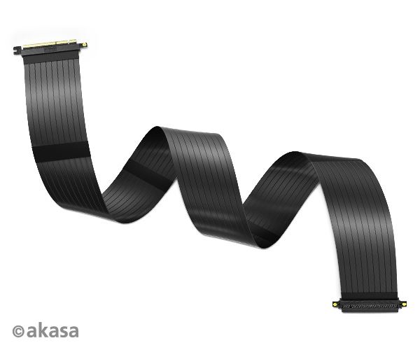 Akasa PCIe 3.0 x16 Riser kábel 1m (AK-CBPE01-100B) Akasa PCIe 3.0 x16 Riser kábel 1m (AK-CBPE01-100B)