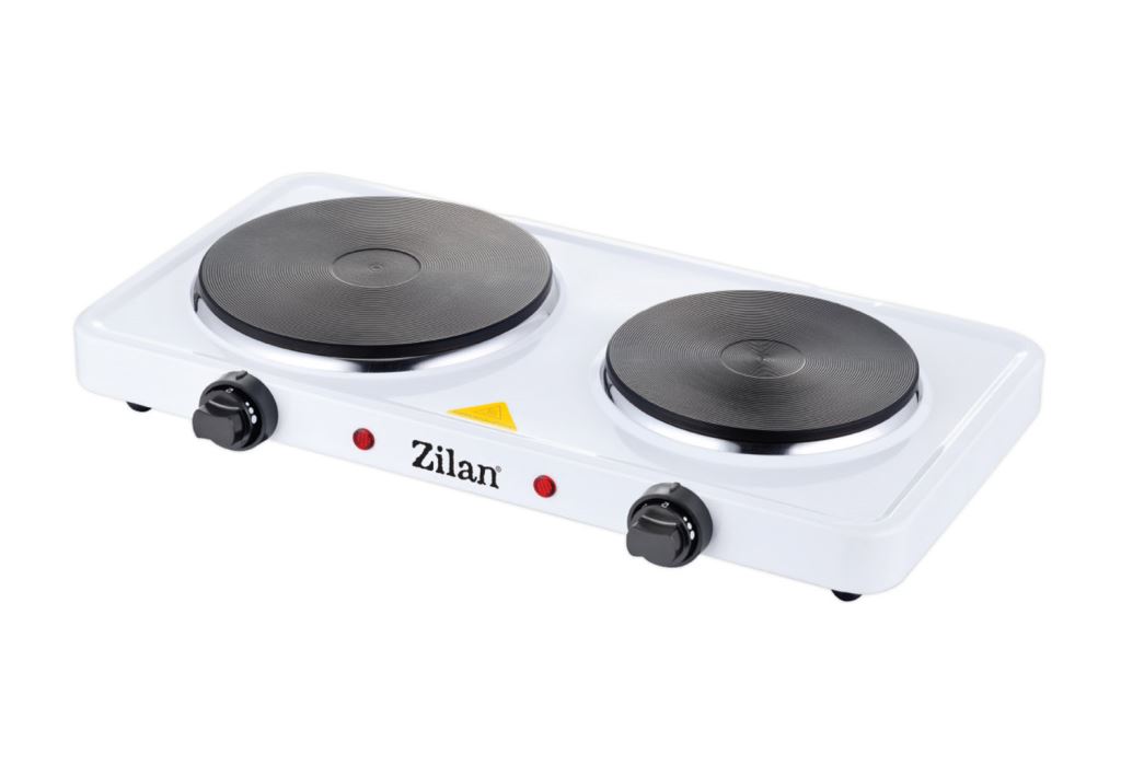 Zilan kétszemélyes elektromos főzőlap fehér (ZLN2180) Zilan kétszemélyes elektromos főzőlap fehér (ZLN2180)