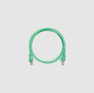 Nikomax Patch kábel S/FTP, CAT6a, LSZH, 1m, zöld