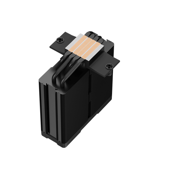 DeepCool CPU Cooler - AG400 DIGITAL ARGB (31,6 dB; max, 128,93 m3/h; 4pin csatlakozó, 4 db heatpipe, 12cm, PWM, A-RGB)