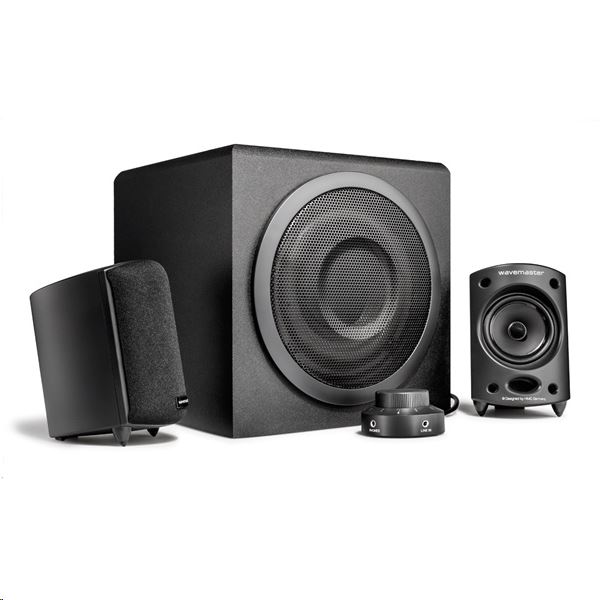 WaveMaster MOODY 2.1 csatornás aktív hangszórórendszer fekete (66202)