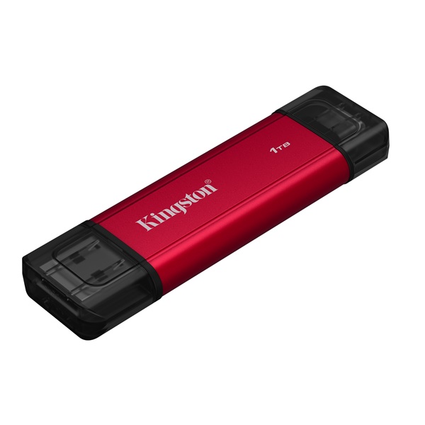 KINGSTON  Dual USB-A/C 3.2 Gen 2 1TB Up to 1050MB/s Hordozható SSD