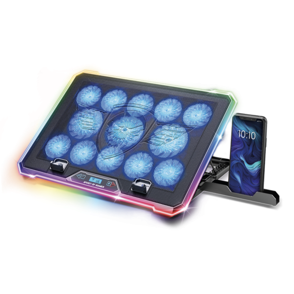 Spirit of Gamer    AIRBLADE 1300 RGB   17"-ig Notebook Hűtőpad