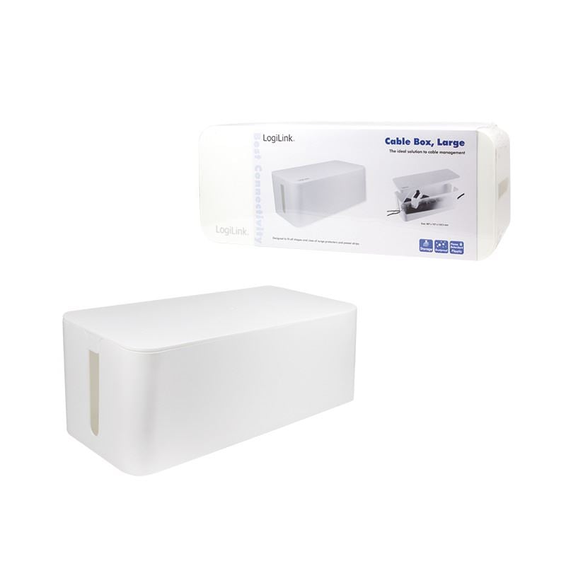 LogiLink kábelrendező doboz fehér (KAB0063)