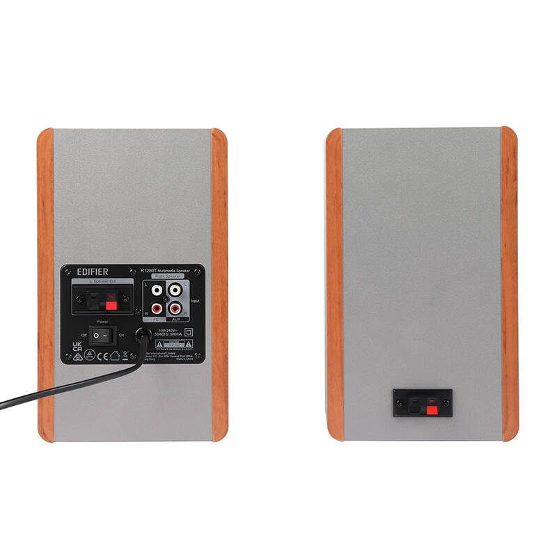 Edifier R1280T with WiiM Mini hangszóró 2.0  Barna