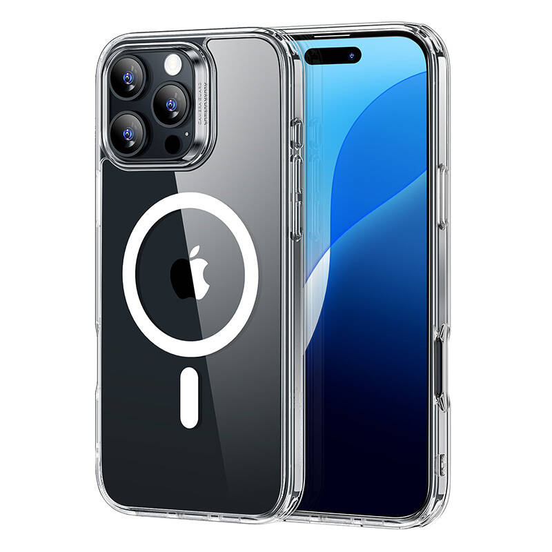 ESR Classic Hybrid (HaloLock) tok iPhone 16 Pro készülékhez (átlátszó) ESR Classic Hybrid (HaloLock) tok iPhone 16 Pro készülékhez (átlátszó)