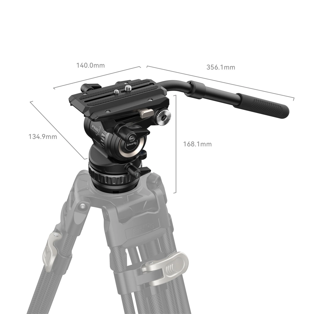 SmallRig Professional Fluid Head Mount Plate PH8  