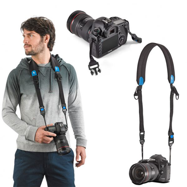 Miggö Agua Quickdraw Stormproof kameratáska SLR Pro kamerákhoz, Fekete-Kék