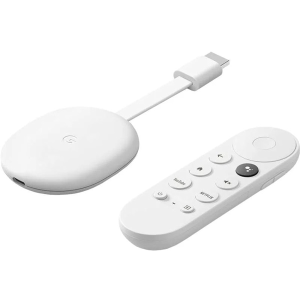 Google Chromecast + Google TV fehér (47341 / GA01919)