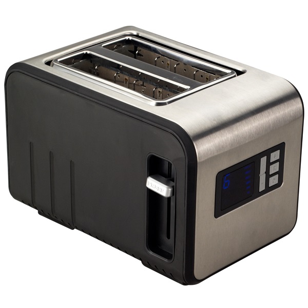 TOO TO-2SL105SS-800W kenyérpirító inox-fekete
