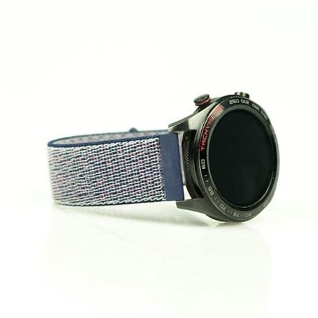 Mybandz tépőzáras szövet óraszíj 20mm, éjkék (20SKU1628)