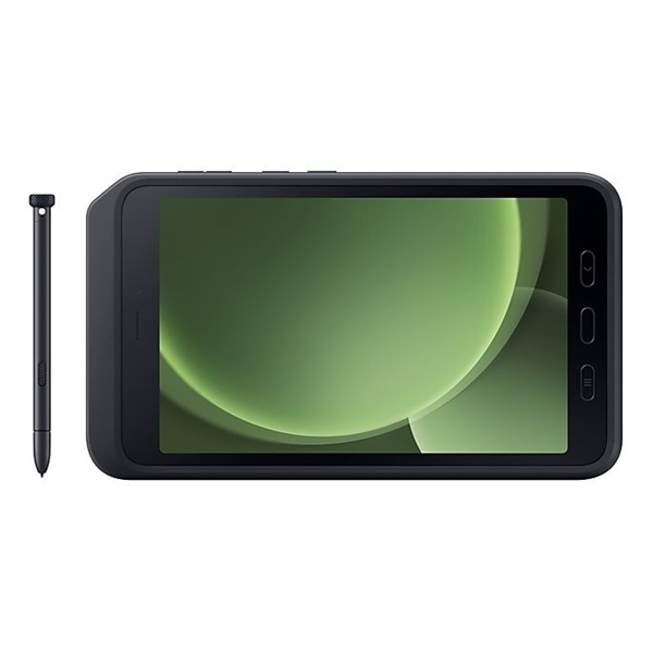 SAMSUNG Tablet Galaxy Tab Active5 (8.0", 5G) 128GB, Strapabíró kialakítás, Zöld
