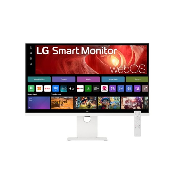 LG 36,5" 37U730SA-W Monitor - 3840x2160, 4K, LED, IPS, Hangszóró, Pivot, Smart, Fehér