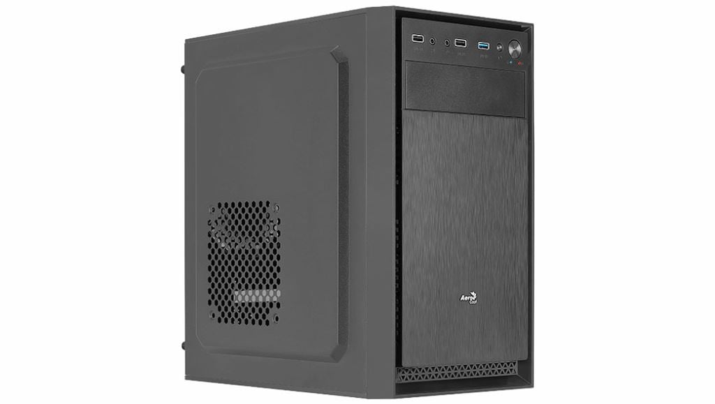 AeroCool CS-104-S-BK-v1 táp nélküli Micro ATX ház fekete (ACCS-PC12014.11)