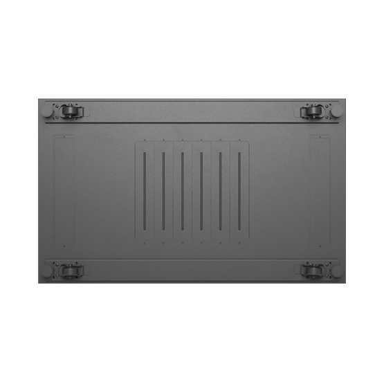 Lanberg 19" szabadon álló rack szekrény 22U/600X1000 üvegajtó, lapraszerelt, fekete