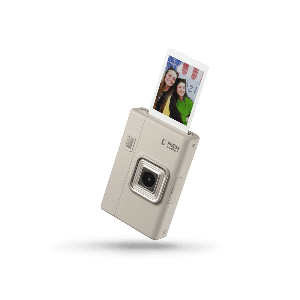 FUJIFILM INSTAX MINI LIPLAY+ Fényképezőgép Bézs