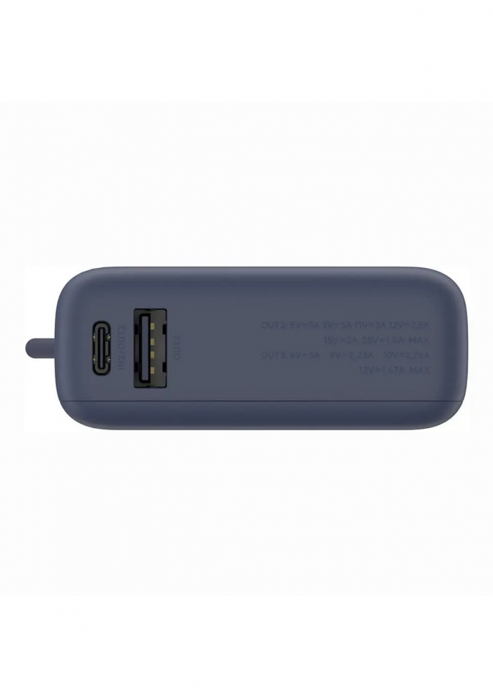 Xiaomi BHR9334 10000mAh 33W usb-c kábel Power Bank Kék