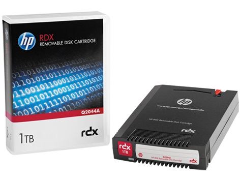 1TB 2.5" HP RDX Removable Disk Cartridge (Q2044A)