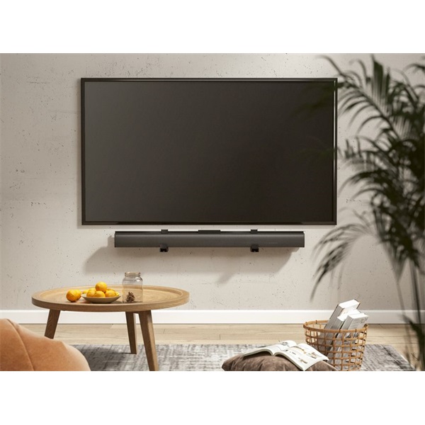 Equip   650895  Támogatott szélesség: 86-155mm rezgés csökkentés Soundbar fali konzol  fekete 